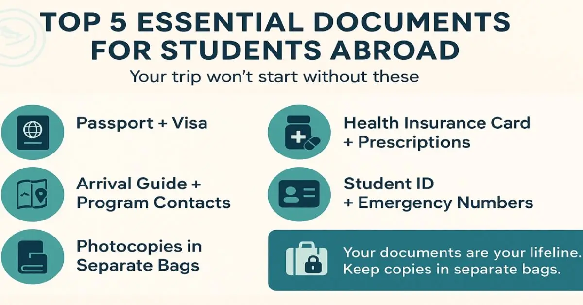 what to pack when studying abroad in europe