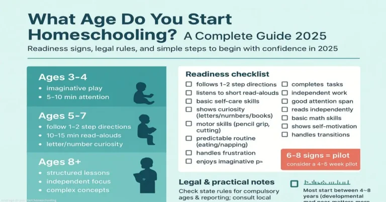 what age do you start homeschooling