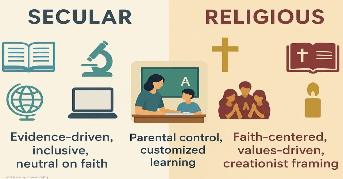 what is secular homeschooling