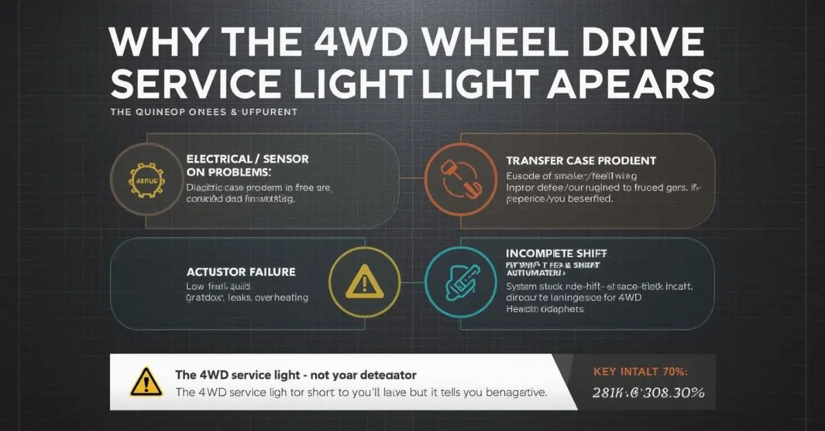 4 wheel drive system service required