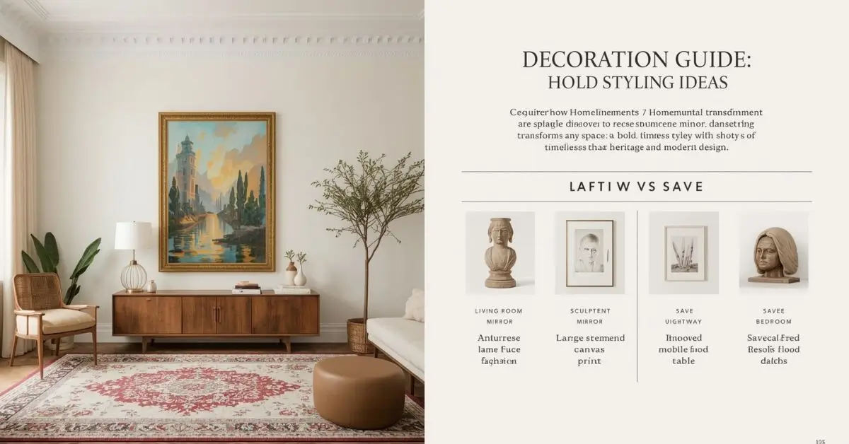 decoration guide homenumental