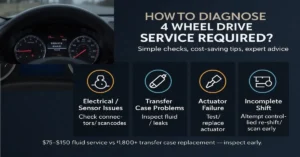 4 Wheel Drive System Service Required