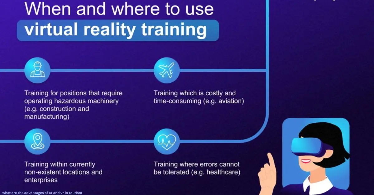 what are the advantages of ar and vr in tourism