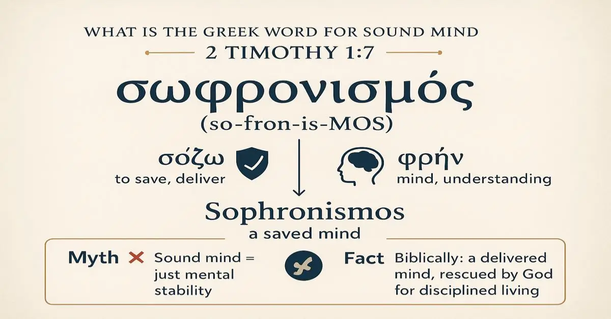 what does sound mind mean in the bible