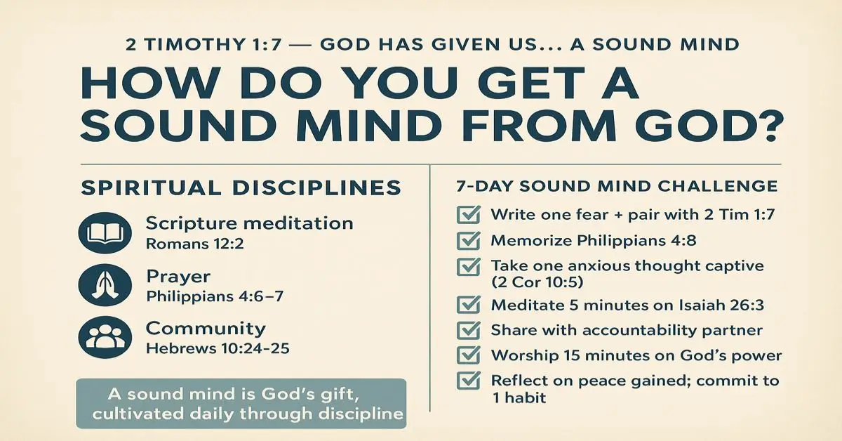 what does sound mind mean in the bible