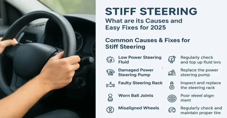 stiff steering