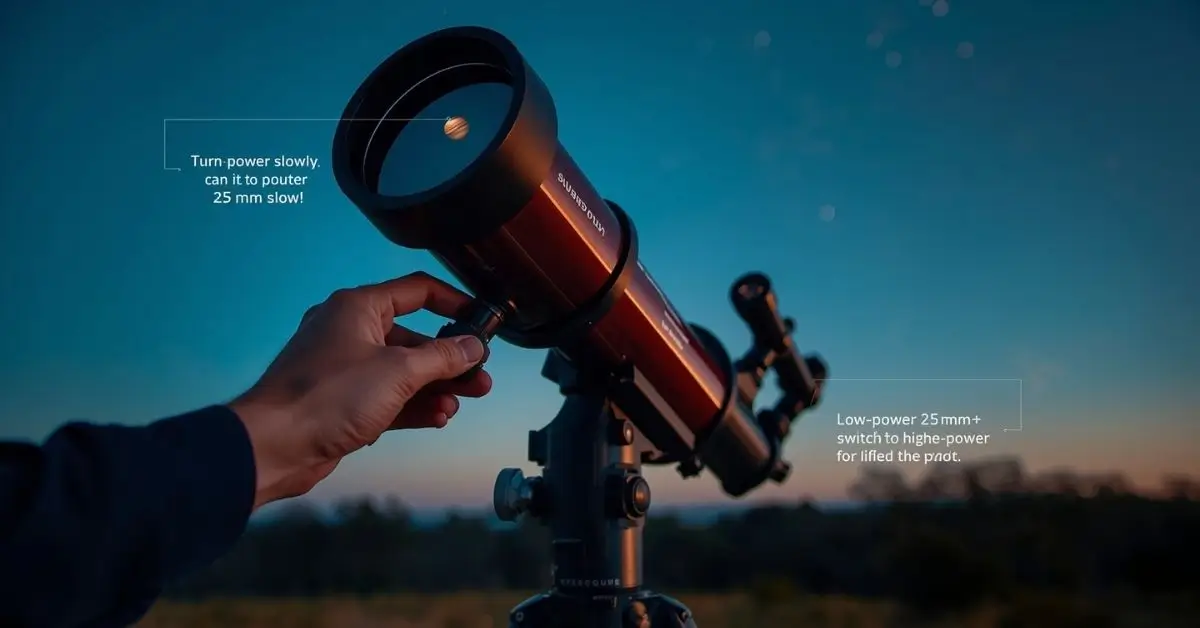 how to use a telescope