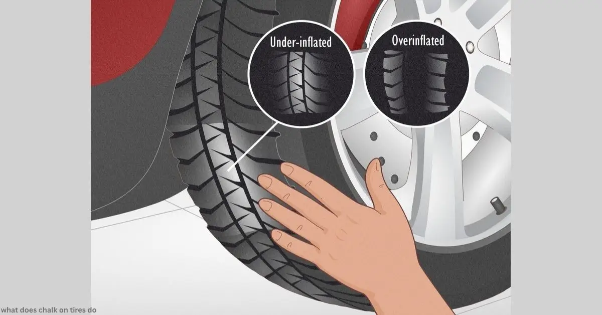 what does chalk on tires do​