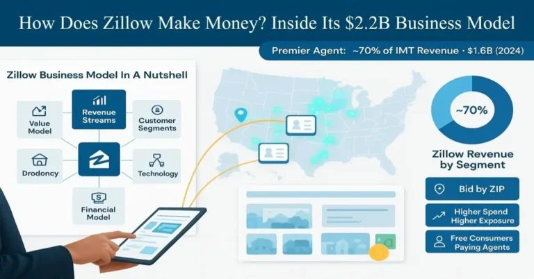 how does zillow make money