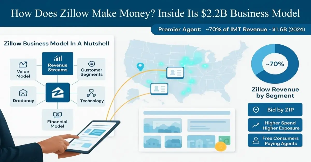 how does zillow make money