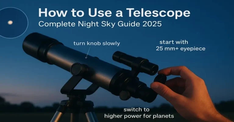 how to use a telescope