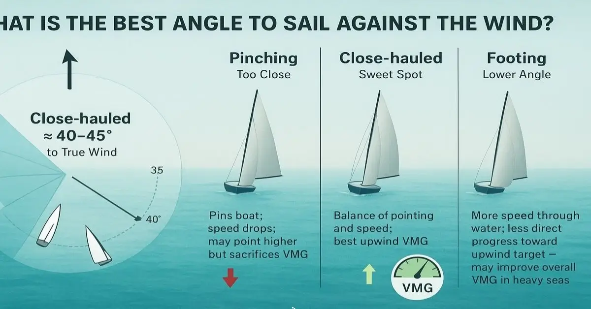 how to sail against the wind