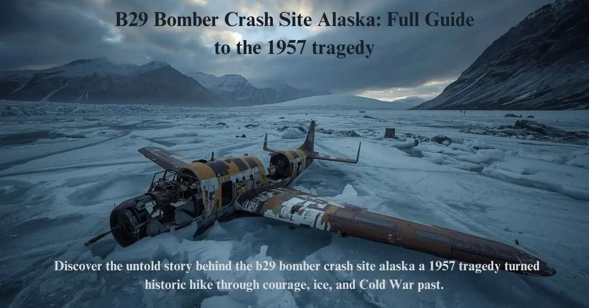B29 bomber crash site Alaska