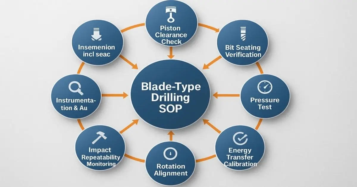刀片式冲击旋转钻井