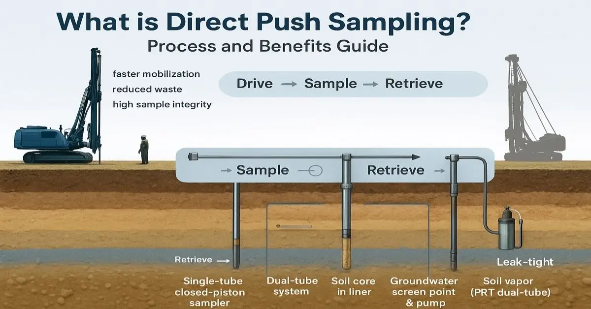 Direct push sampling